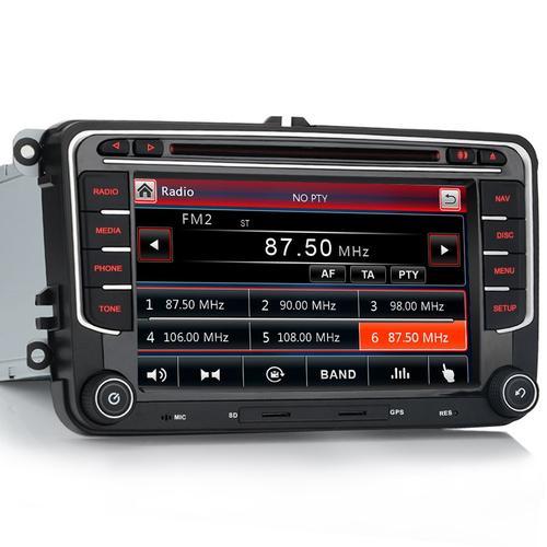 Autoradio 7" GPS Navigation pour Passat Tiguan Touran Caddy BT CD DVD USB DAB+