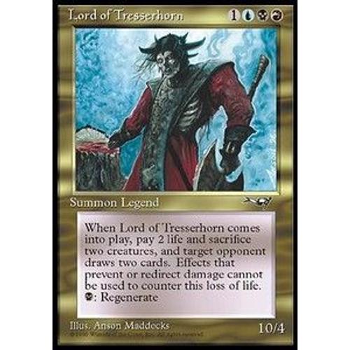 Seigneur De Tresserhorn - Alliances - Lord Of Tresserhorn - R - Mtg