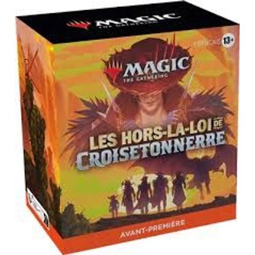 Magic Mtg - Pack D'avant-Première - Les Hors De La Loi De Croisetonnerre