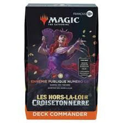 Magic Mtg - Deck Commander - Les Hors-La-Loi De Croisetonnerre - Ennemie Publique Numéro Un