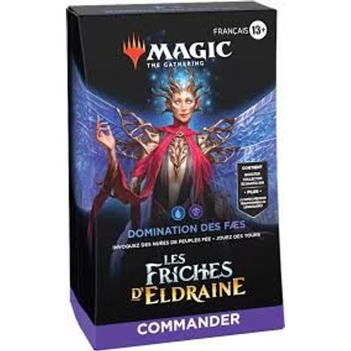 Magic Mtg - Deck Commander - Les Friches D'eldraine - Domination Des Faes