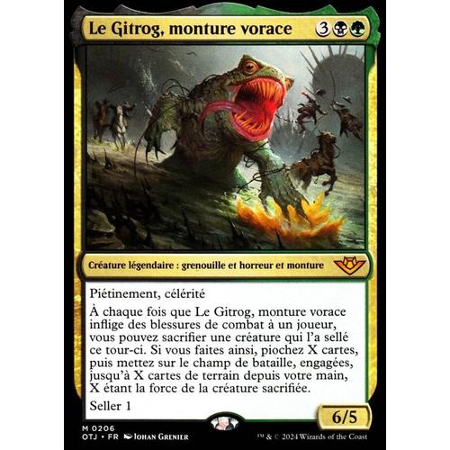 Le Gitrog Monture Vorace - Magic - Les Hors-La-Loi De Croisetonnerre Vf - M - 206
