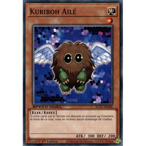 Kuriboh Ailé - Sgx1-Fra06 - Yu-Gi-Oh ! Commune