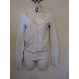 Gilet Écru Jennyfer T 38