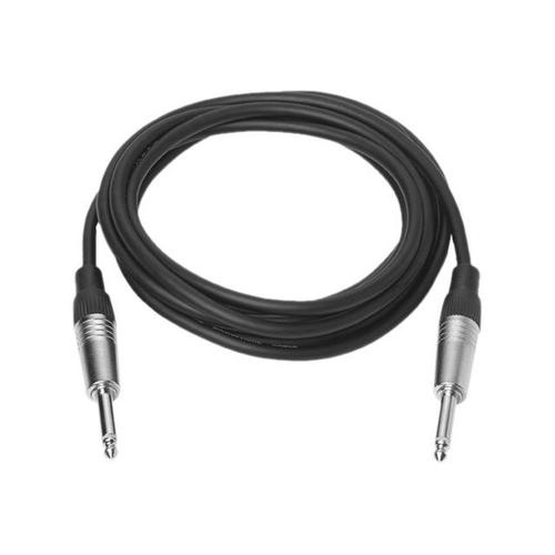 VivoLink - Câble audio - jack mono mâle pour jack mono mâle - 2.5 m - blindé - noir