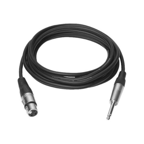 VivoLink - Câble audio - XLR3 mâle pour jack stéréo mâle - 1 m - noir