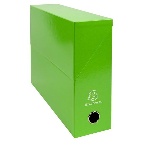 Exacompta Bte Transfert Dos 90mm Iderama Vert Anis