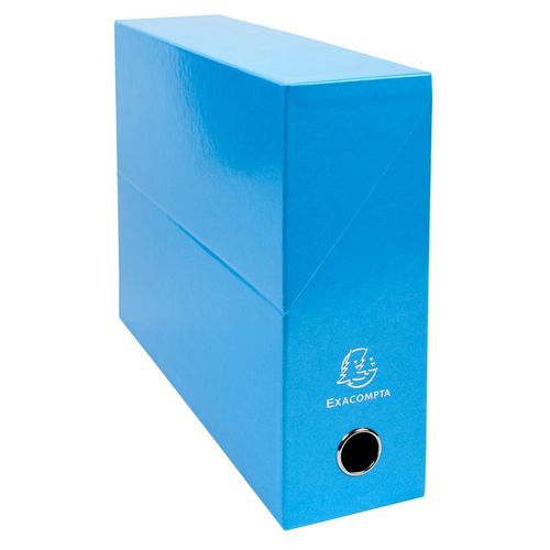 Exacompta Bte Transfert Dos 90mm Iderama Turquoise