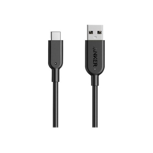 Anker PowerLine II - Câble USB - 24 pin USB-C (M) pour USB type A (M) - USB 3.1 Gen 2 - 3 A - 90 cm - noir