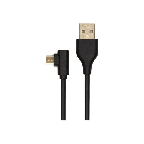 Hama - Câble USB - 24 pin USB-C (M) incliné pour USB (M) - USB 2.0 - 1 m - noir