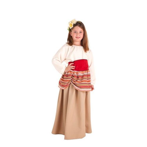 Déguisement De Paysanne Charlotte Médiévale Pour Fille