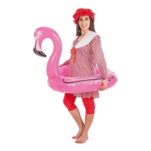 D?Guisement De Baigneuse Avec Flamant Gonflable Pour Femme (Taille L)
