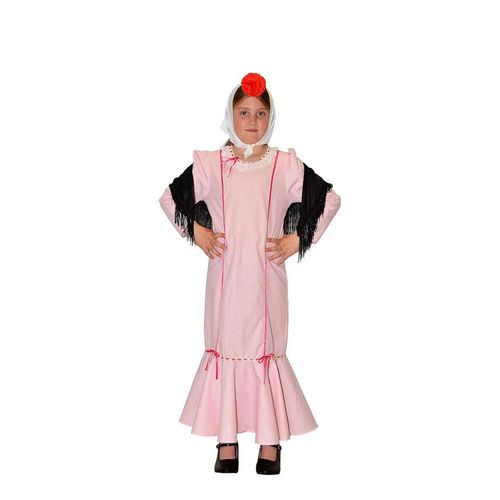 Déguisement De Chulapa Rose Pour Fille