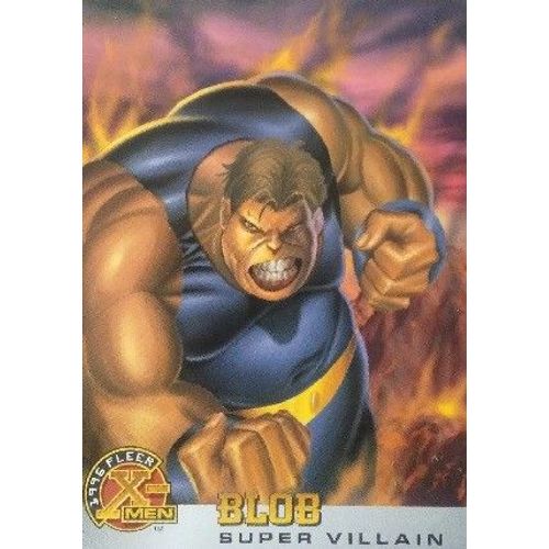 Carte Fleer 1996 X-Men Blob