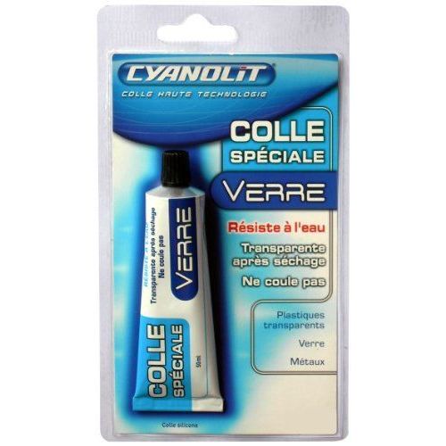 Cyanolit 33300013 Blister de colle spéciale verre 50 ml