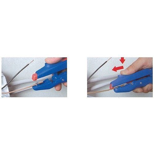 Weicon 51000150 Mini-Duo No.150 Dénudeur de conducteur Bleu/rouge
