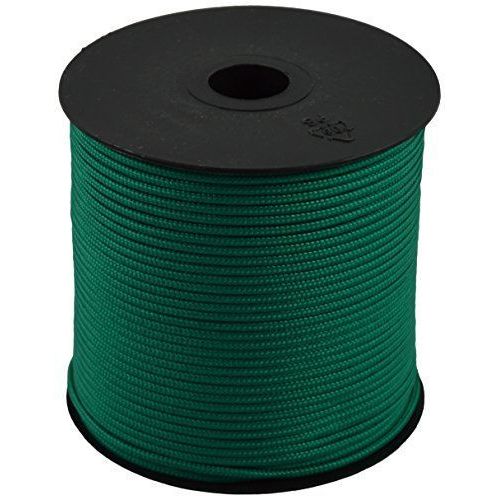 Corderie Italiane 006037422 Cordon tressé de création vert 3.0 mm - 90 m