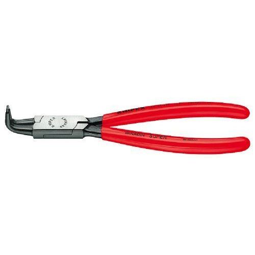 KNIPEX 44 21 J31 SB Pince pour circlips pour circlips intérieurs d'alésage noire atramentisée gainées en plastique 215 mm