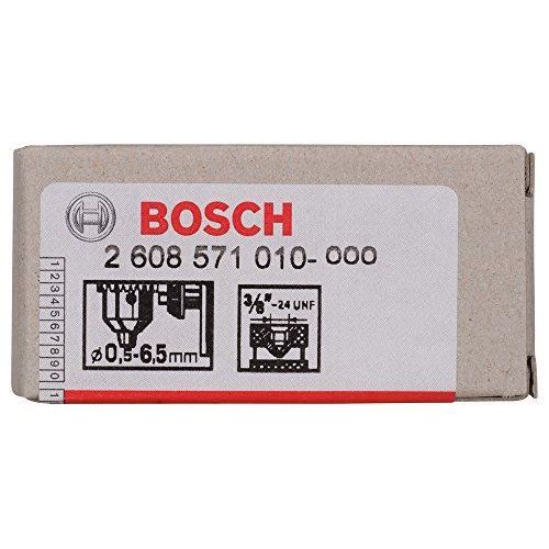 Bosch 2608571010 Mandrin à clé jusqu'à 10 mm 0,5 - 6,5 mm, 3/8`` - 24