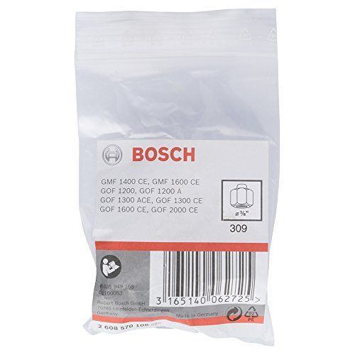 Pinces de serrage avec écrou pour défonceuses 3/8`` Bosch