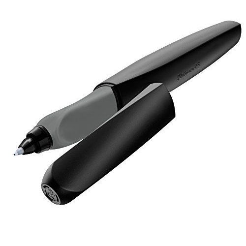 Pelikan 946962 Twist-Castell Stylo Roller Pour Droitier Ou Gaucher Noir