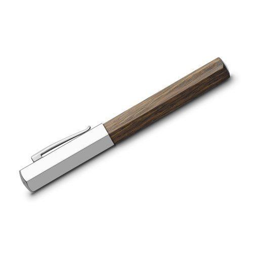 Faber-Castell 147583 Stylo Ondoro Fumé Ressort B Brun
