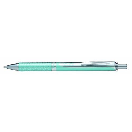 Pentel Bl407ls-A Energel Stylo Roller À Encre Gel Liquide Avec Surface Mat Bleue Noir Trait De 0,35 Mm Diamètre De Bille 0,7 Mm