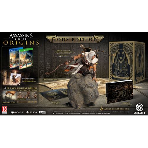 Assassin&#39s Creed Origins Edition Gods Exclu Micromania Xbox One
