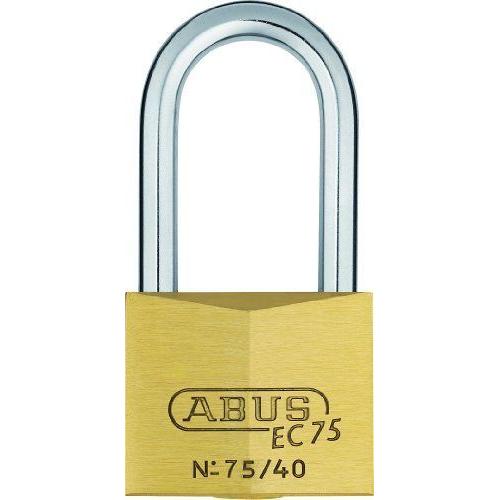 Abus 27184 Cadenas en laiton à anse longue avec clé réversible 40 mm