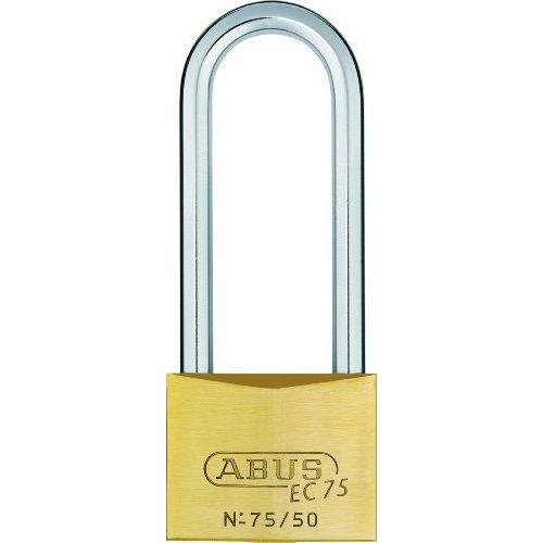 Abus 26851 Cadenas en laiton à anse longue avec clé réversible unique 7562 80 mm