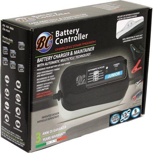 BC Battery Controller 708DEBCJP Chargeur Mainteneur pour Batteries 12 Volts Auto et Moto, 1.5 A