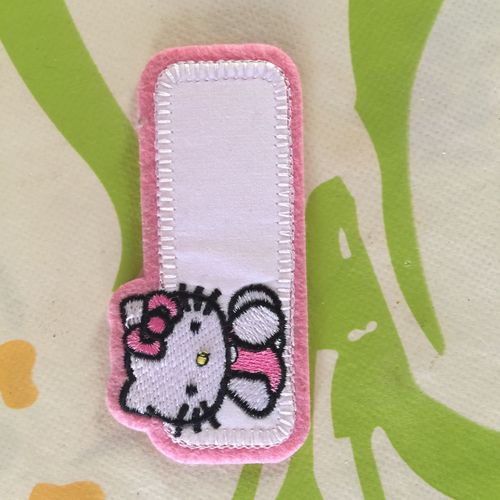 Écusson Patch Thermocollant Ou A Coudre Hello Kitty