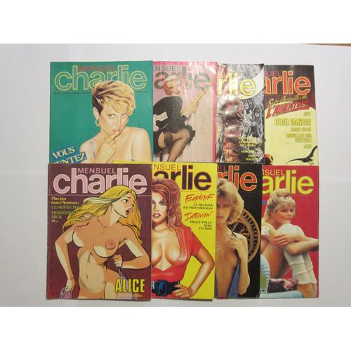 Charlie Mensuel N° 17 À N°25 2eme Série