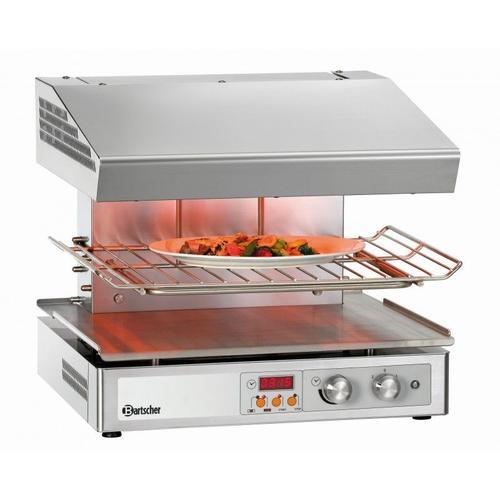 Salamandre de Cuisine professionnelle hi-light - 3 zones - Bartscher