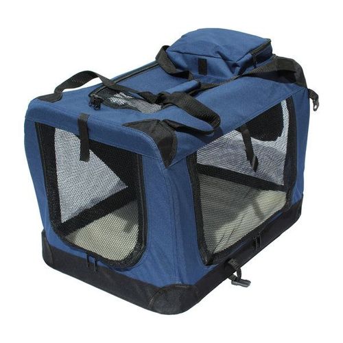 Caisse De Transport Pliable Pour Chien, Porte-Chien Pliable Yatek Avec Des Entrées Latérales Et Supérieures Avec Une Visibilité, Un Confort Et Une Sécurité Élevés Pour Votre Animal