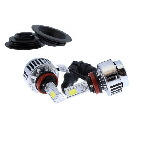Lampes Led H8 - H9 - H11 Pour Voiture Et Moto Yatek, Feux De Croisement, 6000k, 3300 Lumens, 12v, 36 W, Sur L¿Instant