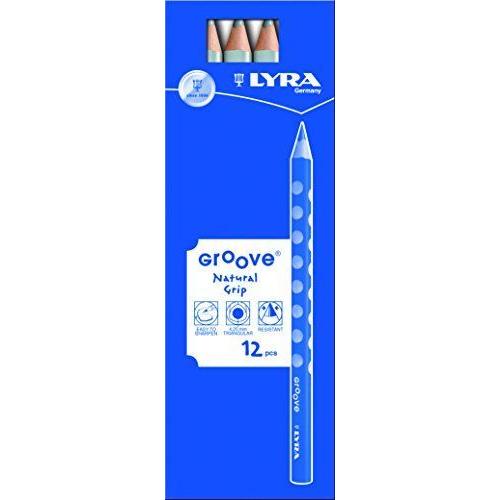 Lyra Groove Tui En Carton Avec 12 Crayons De Couleur Argent