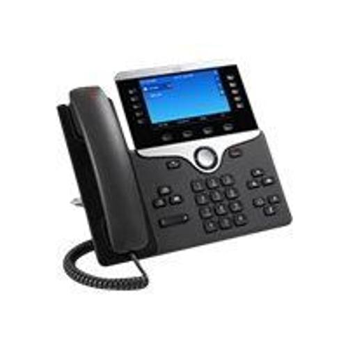 Cisco IP Phone 8841 - Téléphone VoIP - SIP, RTCP, RTP, SRTP, SDP - 5 lignes