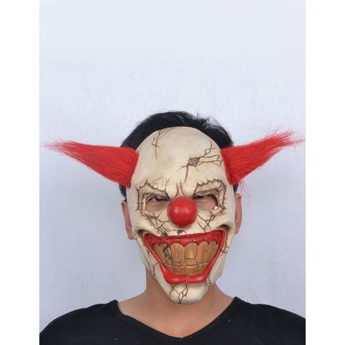 Masque Clown Méchant Adulte Halloween Taille Unique