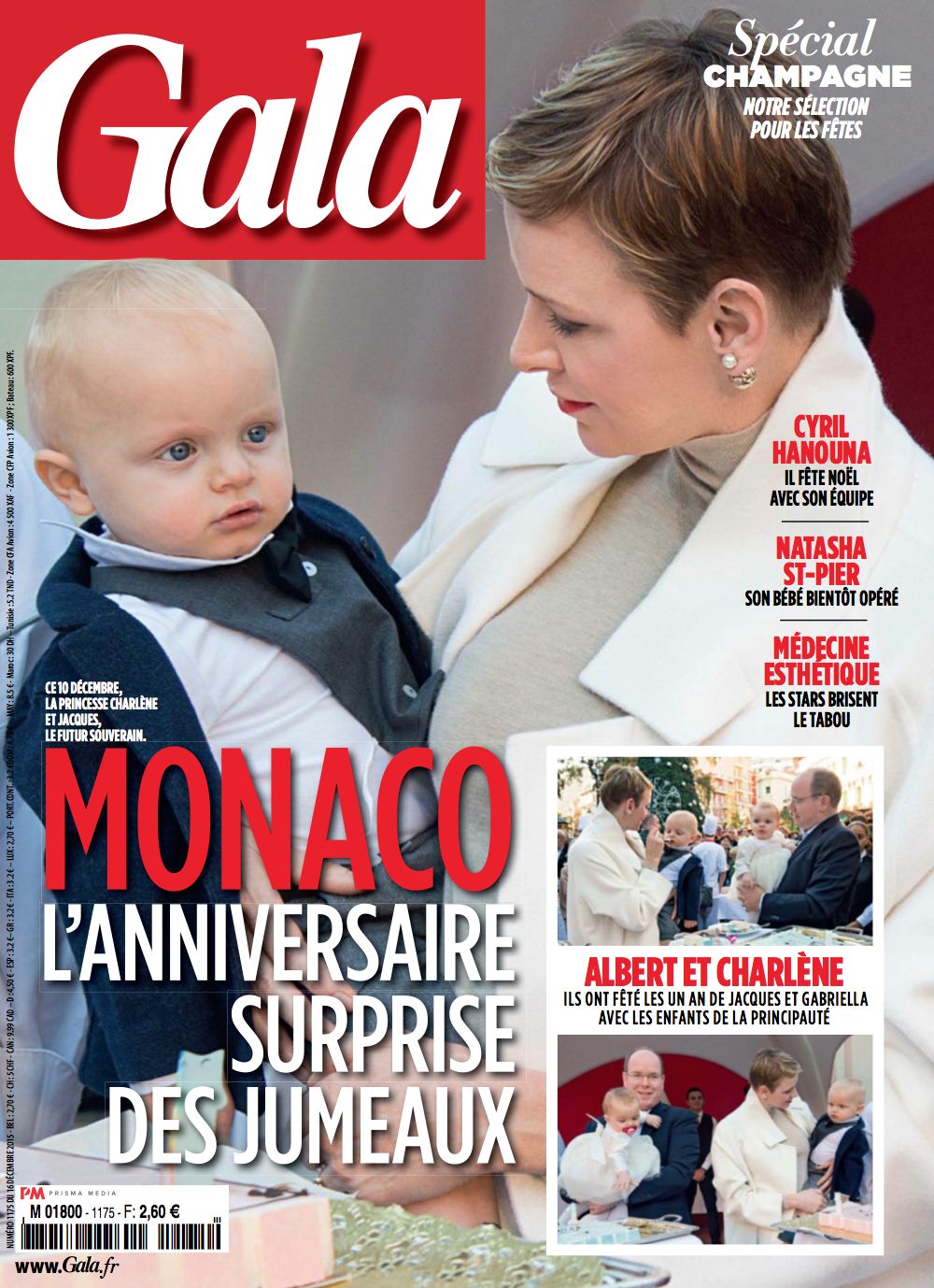 Magazine Gala N 1175 Albert De Monaco Ses Enfants Cyril Hanouna Natasha St Pier Rakuten