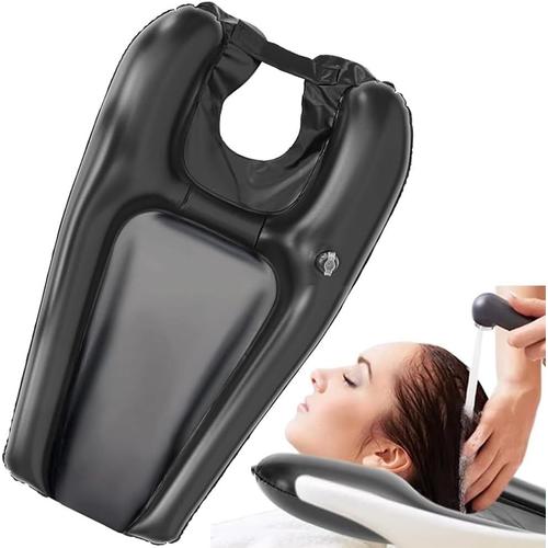 Plateau Portable, Bac pour Laver Les Cheveux, Bassin Gonflable pour Laver Les Cheveux, Bassin de Lit Pour Lave Tete Domicile pour Femmes Enceintes, Blessées