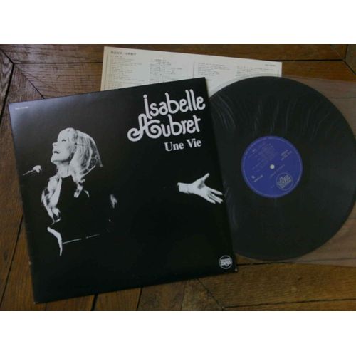 Une Vie Lp Japon Insert Rare
