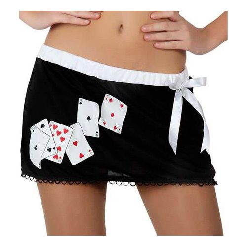 Jupe Sexy Poker Pour Femme (Taille M-L)