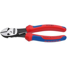 Knipex TwinForce® Pince coupante de côté haute performance, 180 mm, 5,5 Ø mm - 73 72 180 F