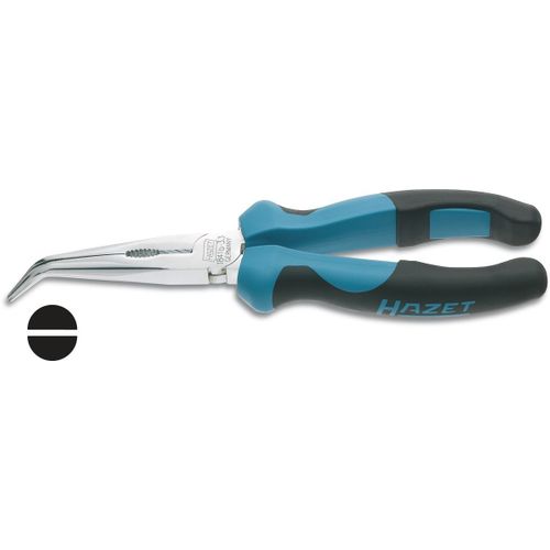 Hazet Pince demi-ronde - Longueur totale: 200 mm - 1841B-33