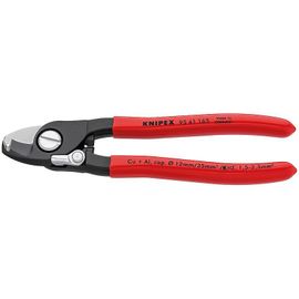 Knipex Coupe-câble à fonction de dénudage gainées en plastique 165 mm - 95 41 165