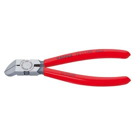 Knipex Pince coupante de côté pour plastique polie gainées en plastique 160 mm - 72 11 160