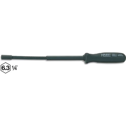Hazet Porte-embouts (bits) - Hexagone creux 6,3 (1/4 pouce) - Longueur totale: 310 mm - 2255-1