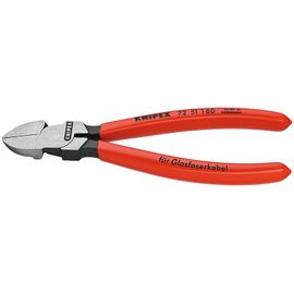 Knipex Pince coupante de côté pour câbles à fibres optiques 160 mm - 72 51 160
