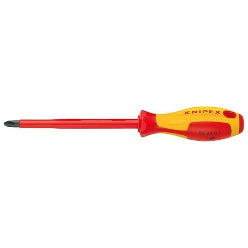 Knipex Tournevis pour vis à tête cruciforme Phillips 320 mm - 98 24 04